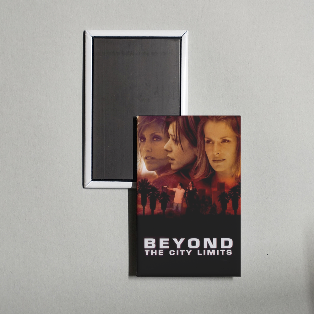 Beyond the City Limits Mini Movie Fridge Magnet