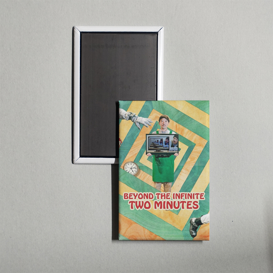 Beyond the Infinite Two Minutes Mini Movie Fridge Magnet