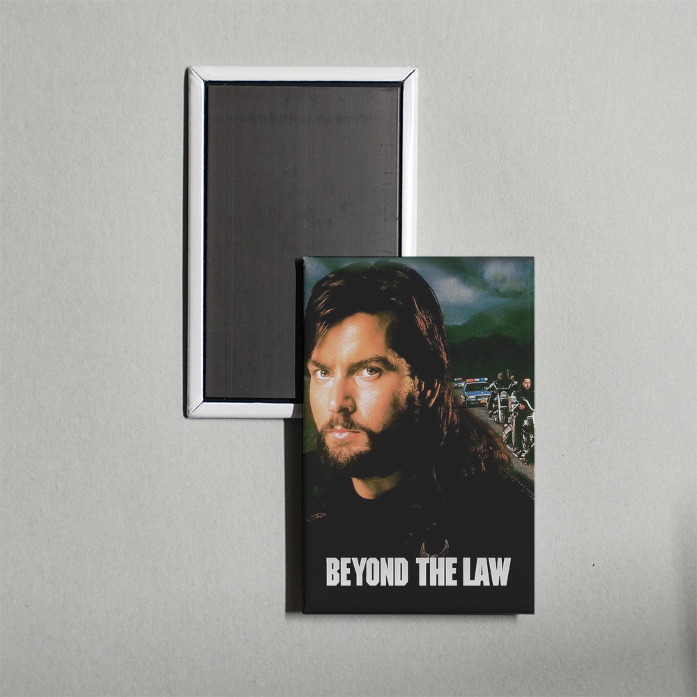 Beyond the Law Mini Movie Fridge Magnet
