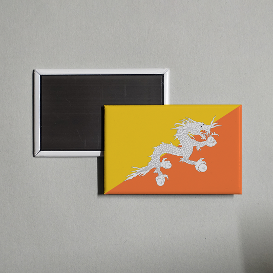 Bhutan Flag Fridge Magnet