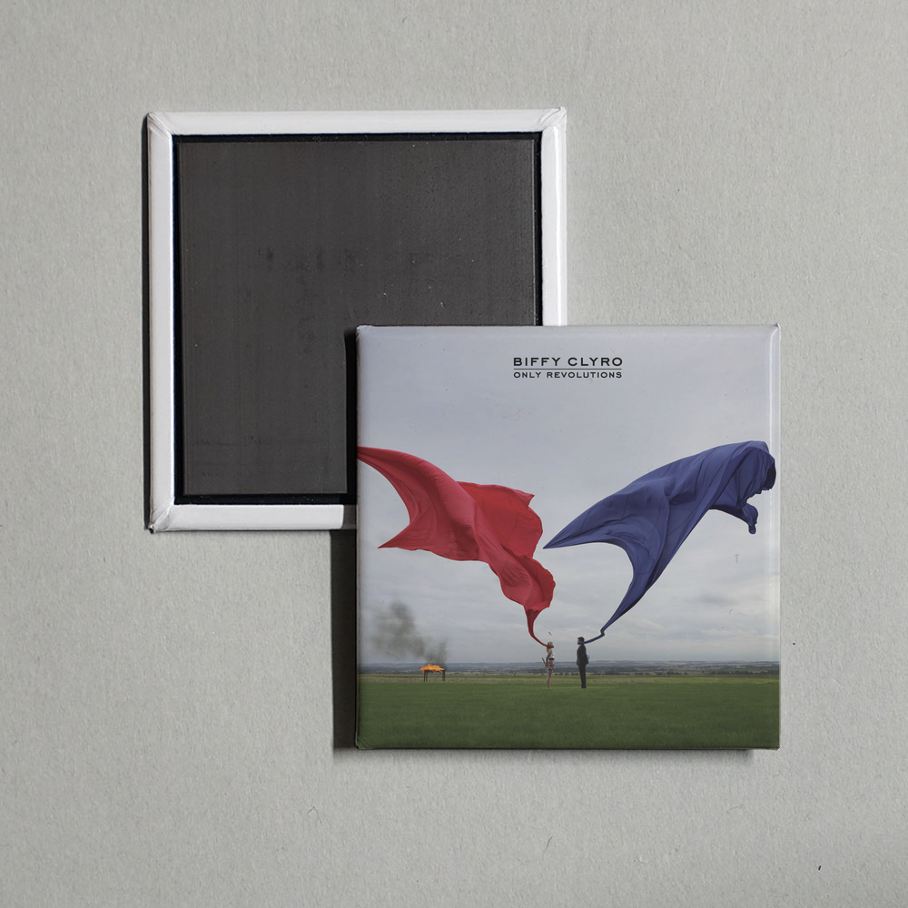 Biffy Clyro - Only Revolutions Album Cover Fridge Magnet