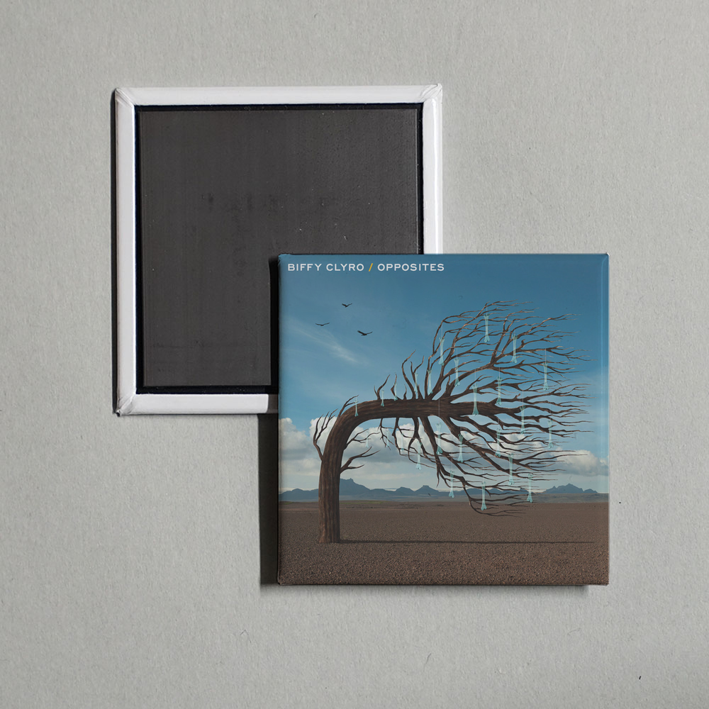 Biffy Clyro - Opposites (Deluxe) Album Cover Fridge Magnet