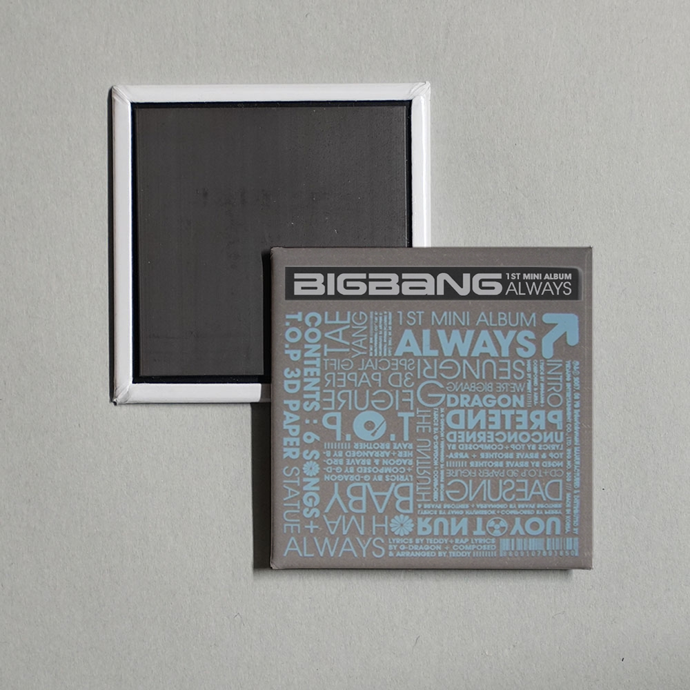 BigBang - Always 1st Mini Album (2006) Album Cover Fridge Magnet