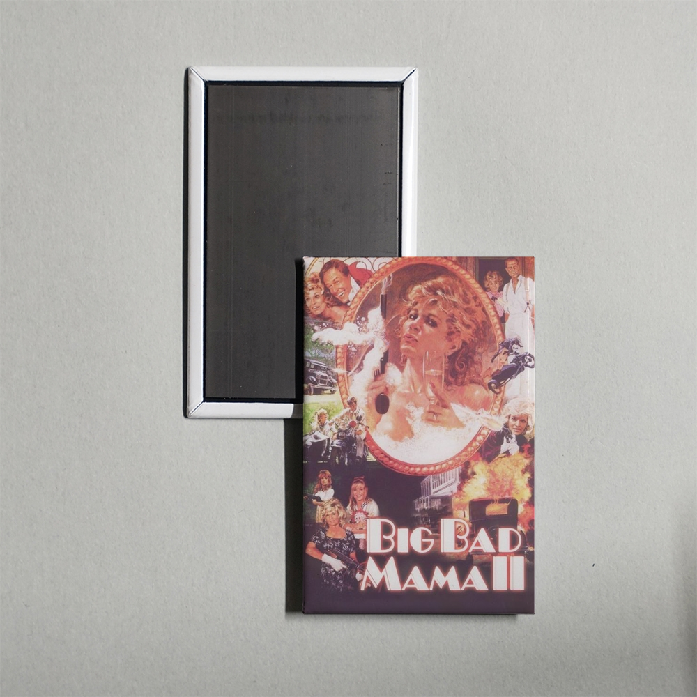 Big Bad Mama II Mini Movie Fridge Magnet