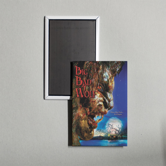 Big Bad Wolf Mini Movie Fridge Magnet