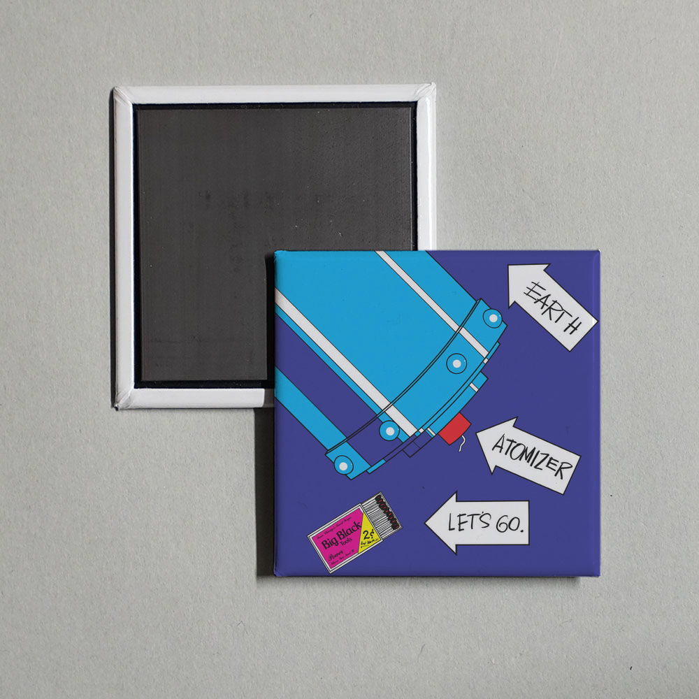 Big Black - Atomizer (Remastered) Album Cover Fridge Magnet