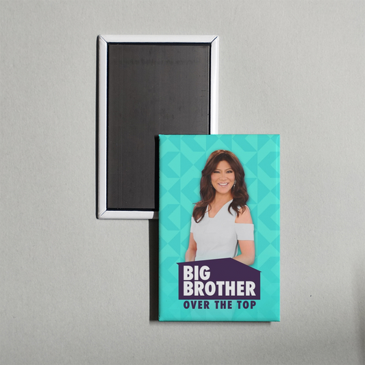 Big Brother Over the Top TV Show Fridge Magnet