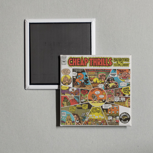 Big Brother & The Holding Company - Cheap Thrills Album Cover Fridge Magnet