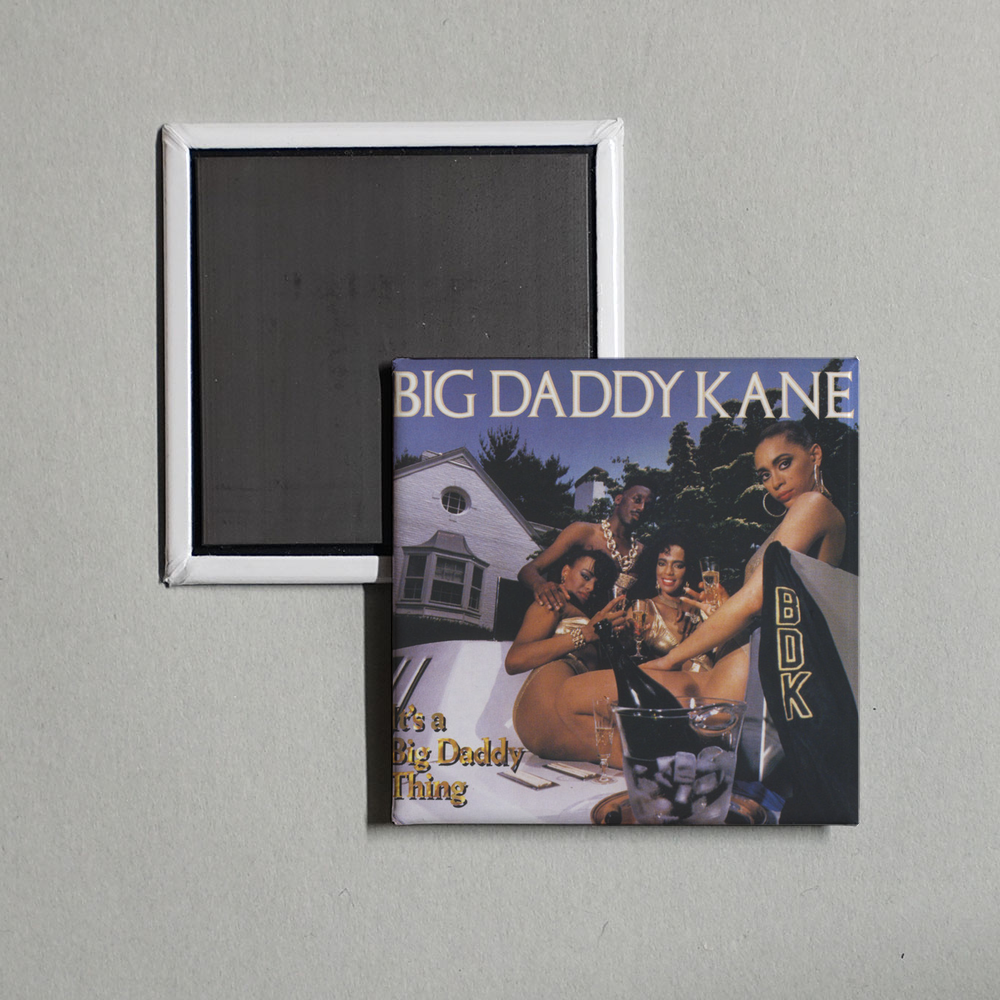 Big Daddy Kane - It's A Big Daddy Thing Album Cover Fridge Magnet