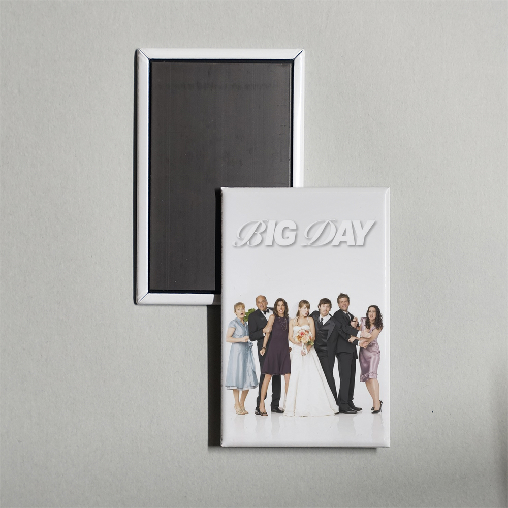 Big Day TV Show Fridge Magnet