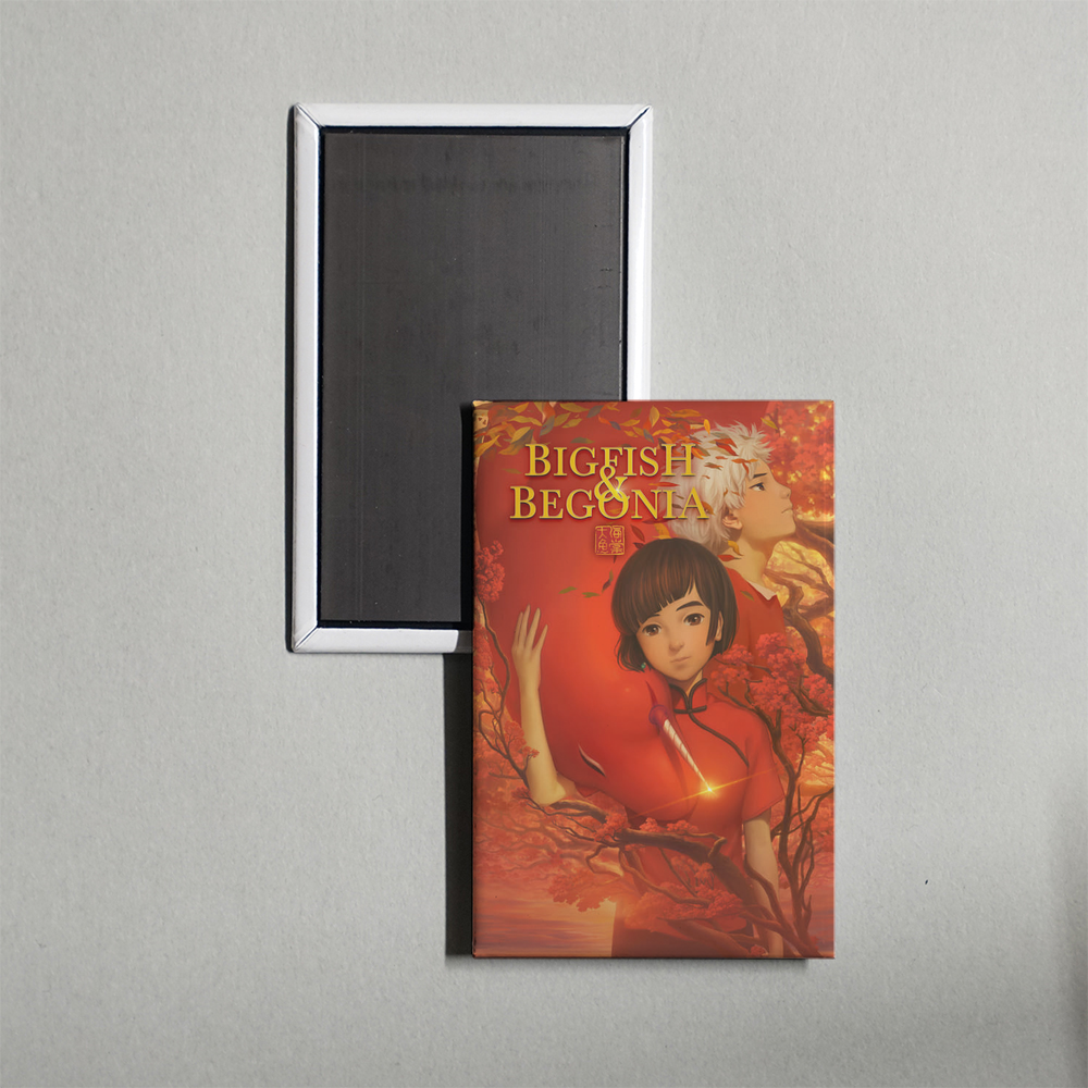 Big Fish & Begonia Mini Movie Fridge Magnet