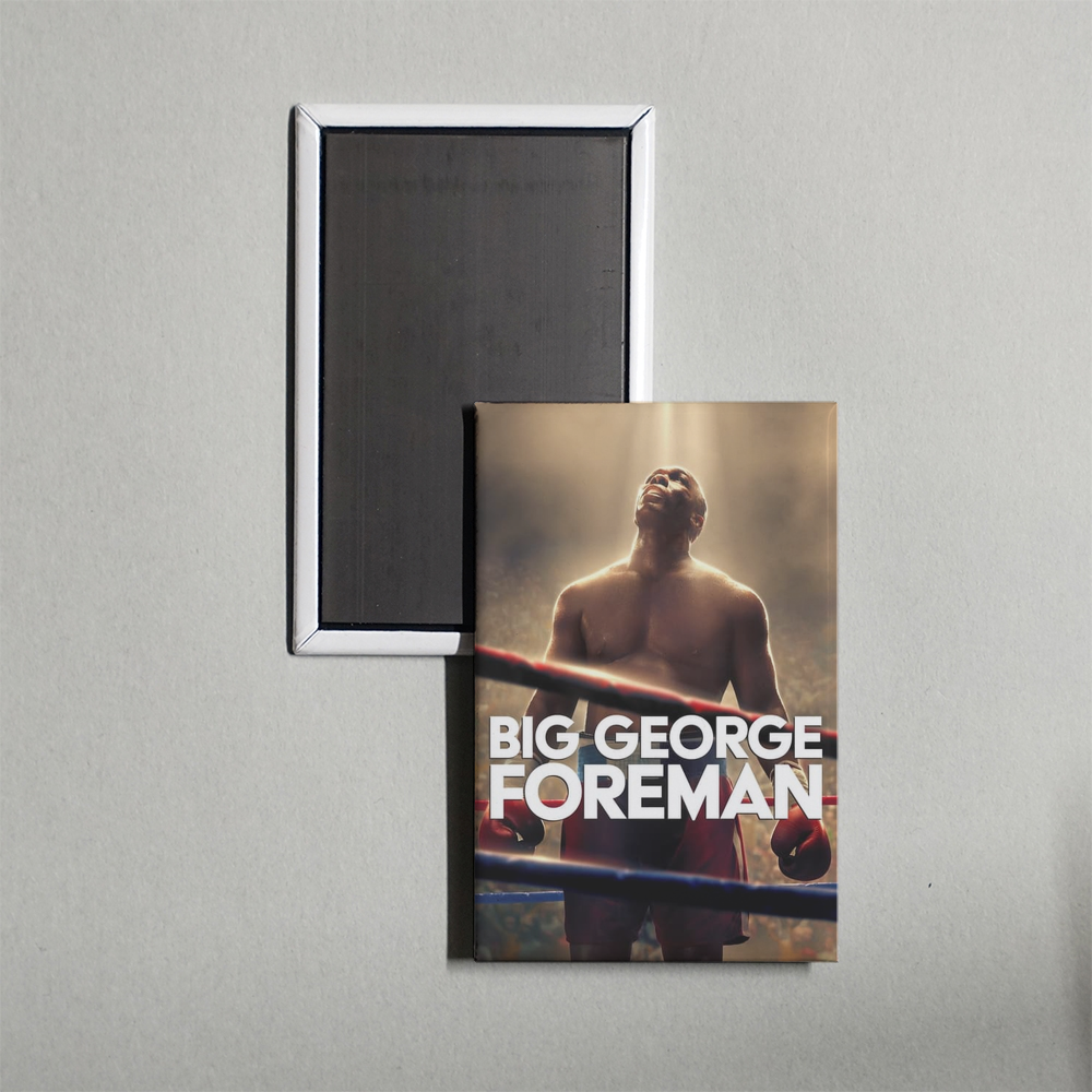 Big George Foreman Mini Movie Fridge Magnet