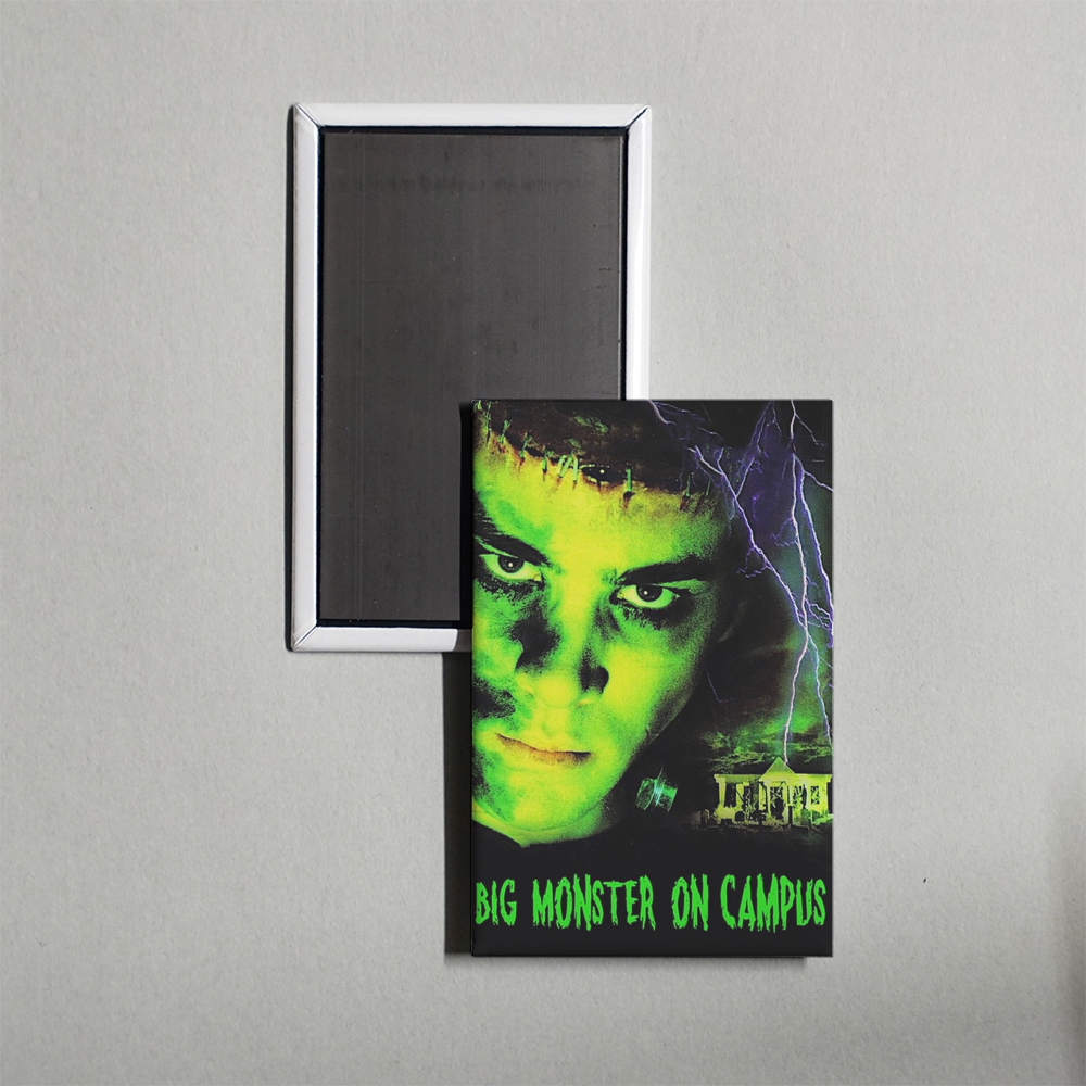 Big Monster on Campus Mini Movie Fridge Magnet
