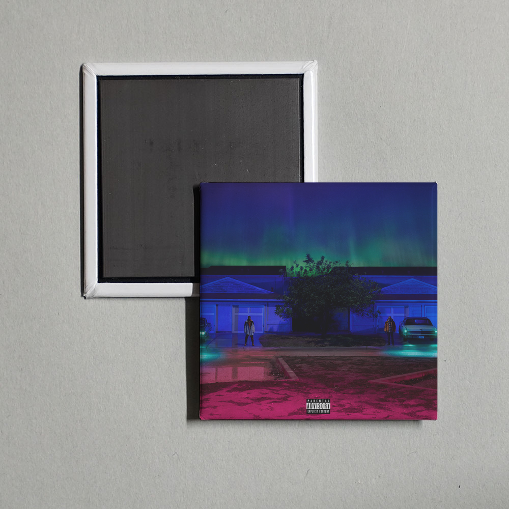 Big Sean - I Decided. Album Cover Fridge Magnet
