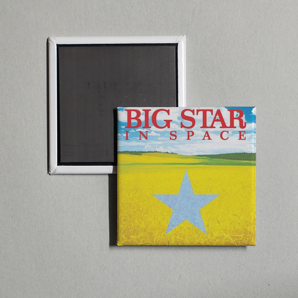 Big Star - In Space Album Cover Fridge Magnet