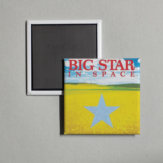Big Star - In Space Album Cover Fridge Magnet