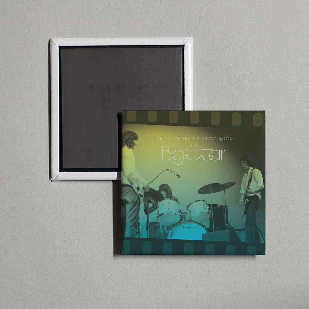Big Star - Live At Lafayette's Music Room Album Cover Fridge Magnet