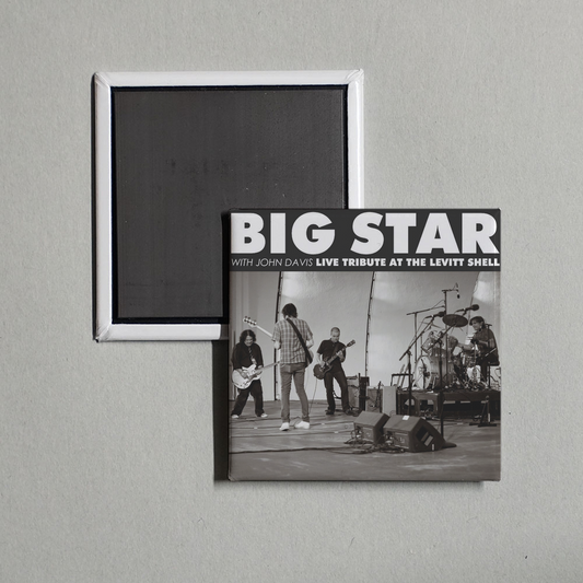 Big Star - Live Tribute At The Levitt Shell (with John Davis) - EP Album Cover Fridge Magnet