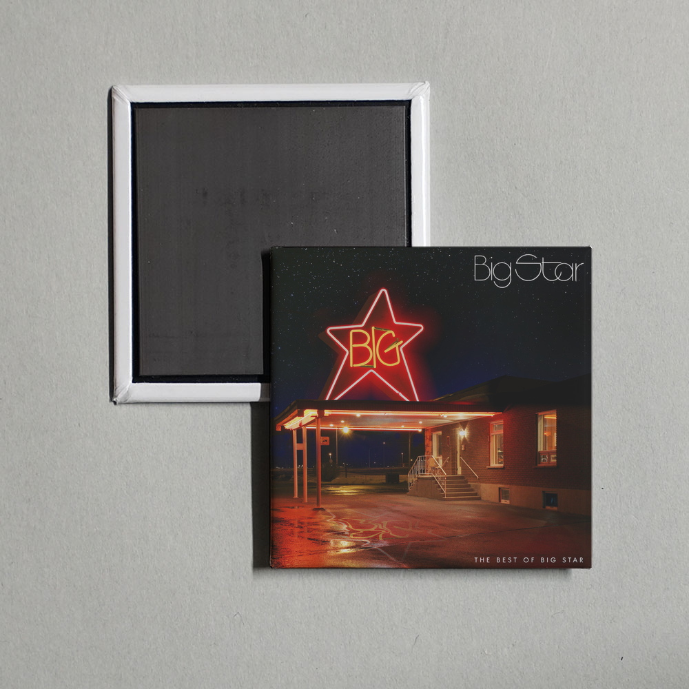 Big Star - The Best Of Big Star Album Cover Fridge Magnet