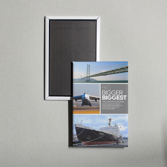 Big, Bigger, Biggest TV Show Fridge Magnet