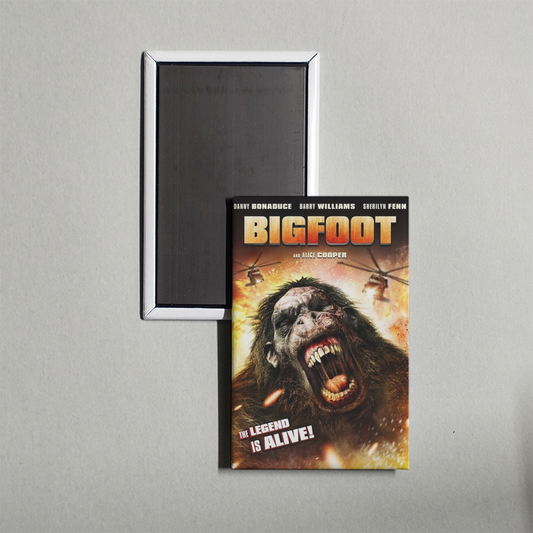 Bigfoot Mini Movie Fridge Magnet