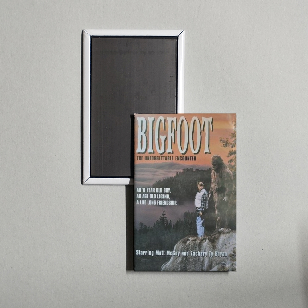Bigfoot The Unforgettable Encounter Mini Movie Fridge Magnet