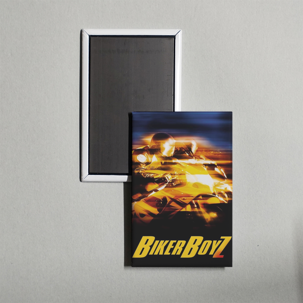Biker Boyz Mini Movie Fridge Magnet