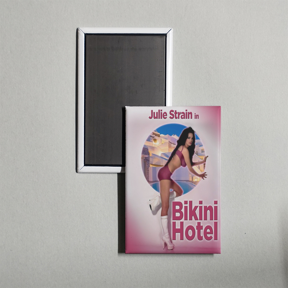 Bikini Hotel Mini Movie Fridge Magnet