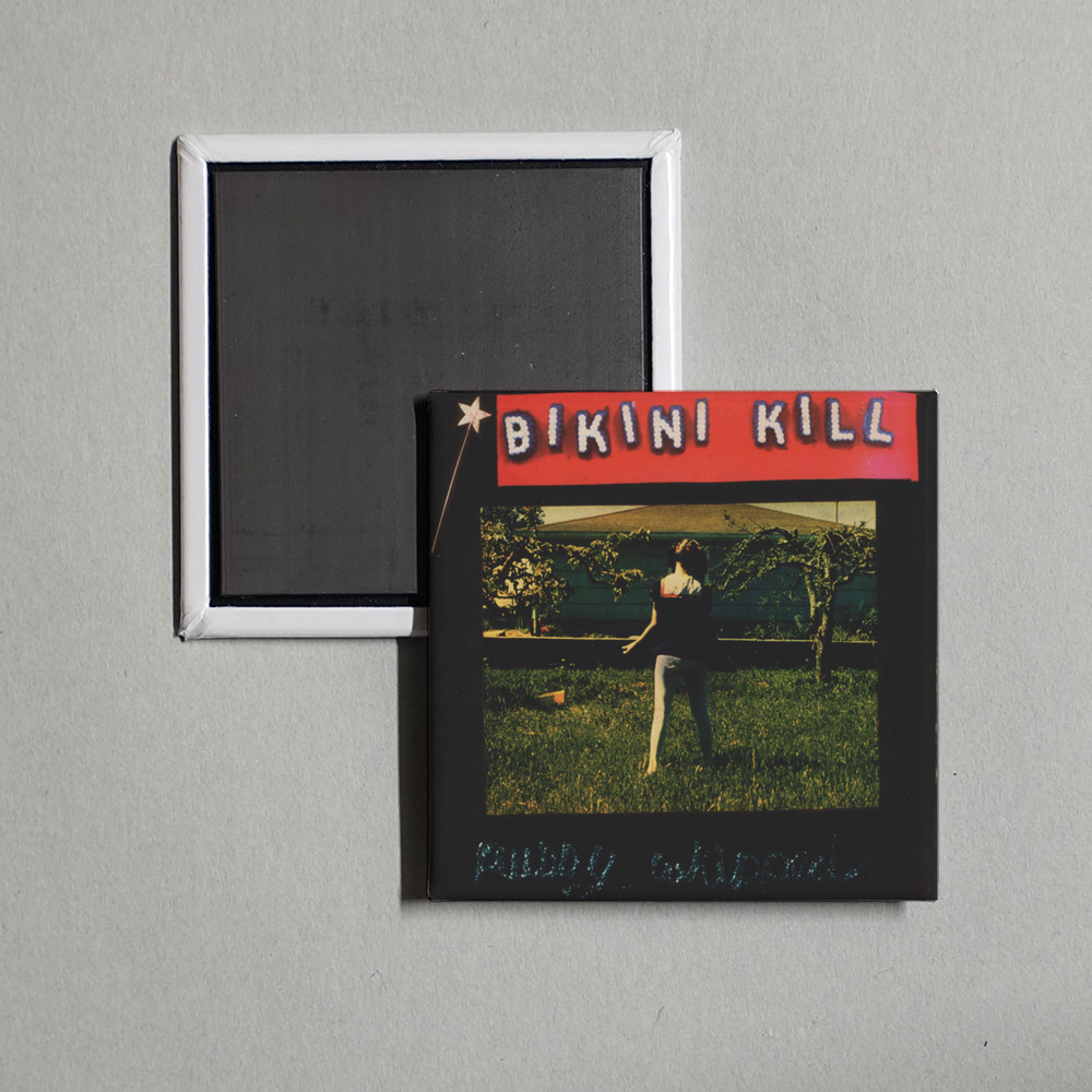 Bikini Kill - Pussy Whipped Album Cover Fridge Magnet