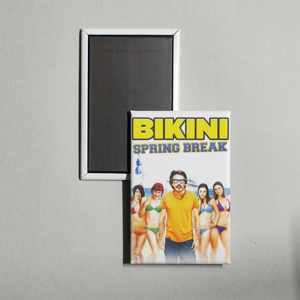 Bikini Spring Break Mini Movie Fridge Magnet