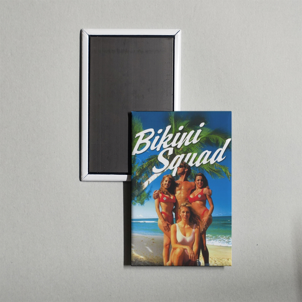Bikini Squad Mini Movie Fridge Magnet