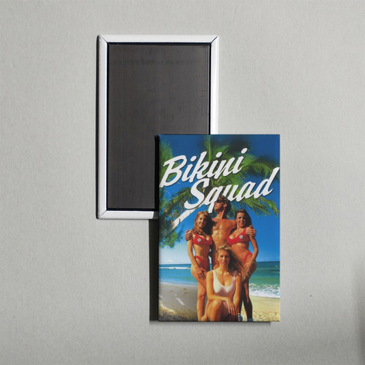 Bikini Squad Mini Movie Fridge Magnet