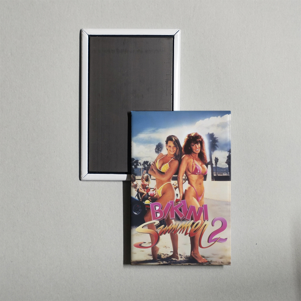 Bikini Summer II Mini Movie Fridge Magnet
