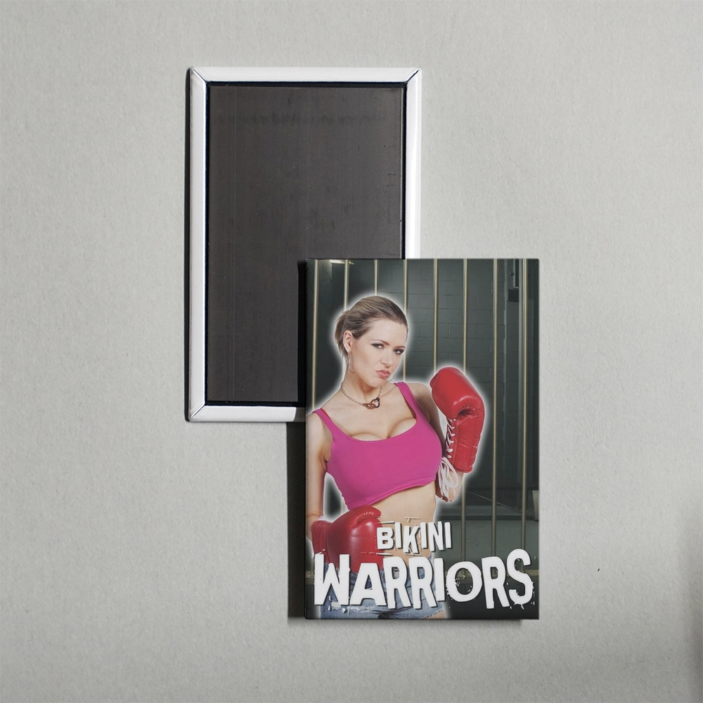 Bikini Warriors Mini Movie Fridge Magnet
