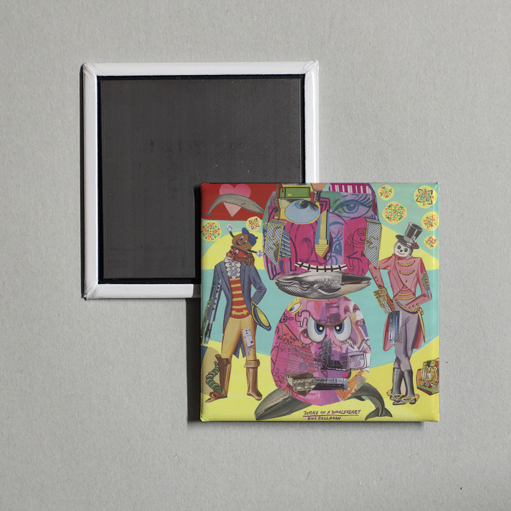 Bill Callahan - Woke On A Whaleheart Album Cover Fridge Magnet
