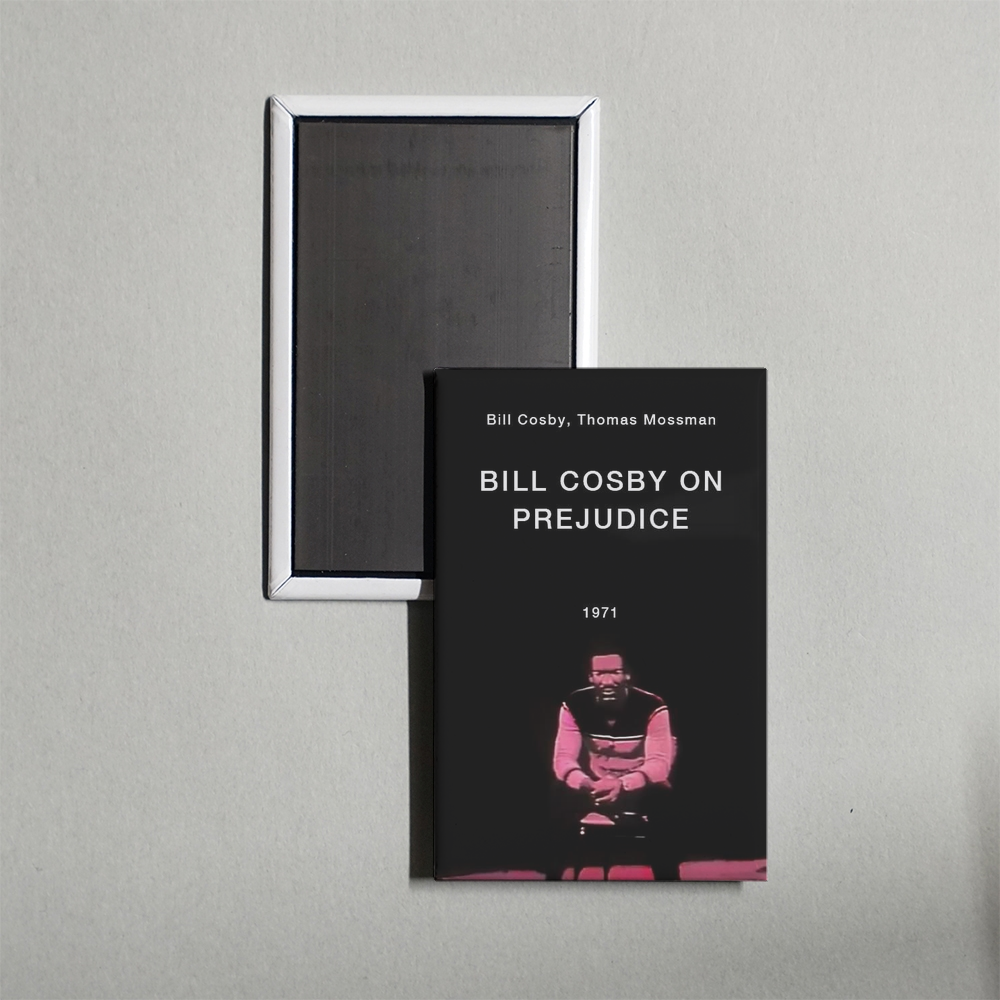 Bill Cosby on Prejudice Mini Movie Fridge Magnet