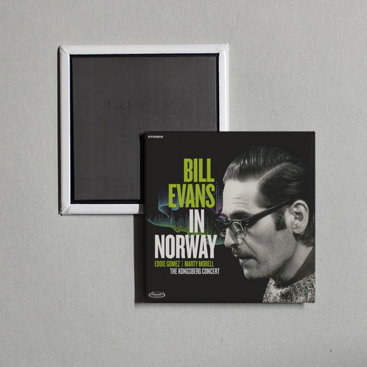 Bill Evans - In Norway The Kongsberg Concert Album Cover Fridge Magnet