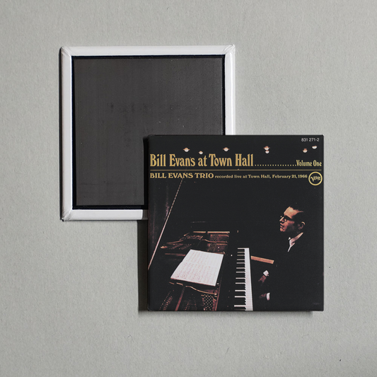 Bill Evans Trio - Bill Evans At Town Hall Album Cover Fridge Magnet