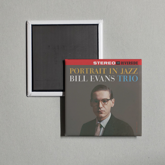Bill Evans Trio - Portrait In Jazz Album Cover Fridge Magnet