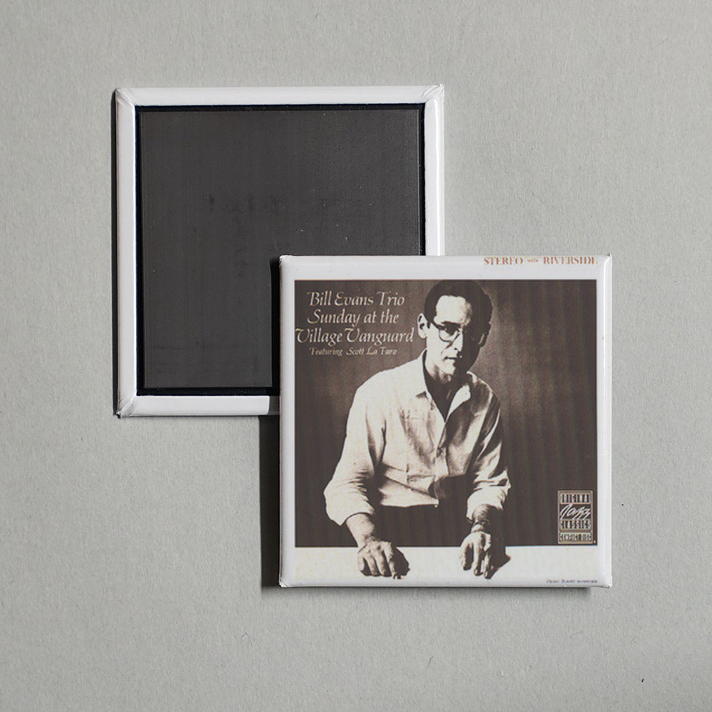 Bill Evans Trio - Sunday At The Village Vanguard Album Cover Fridge Magnet