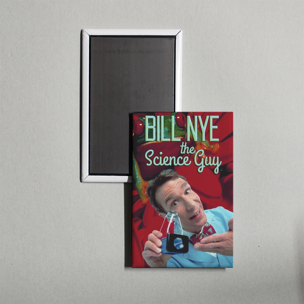 Bill Nye the Science Guy TV Show Fridge Magnet