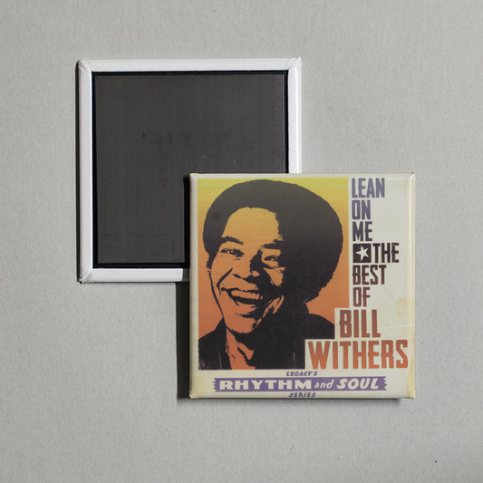 Bill Withers - Lean on Me The Best of Bill Withers Album Cover Fridge Magnet
