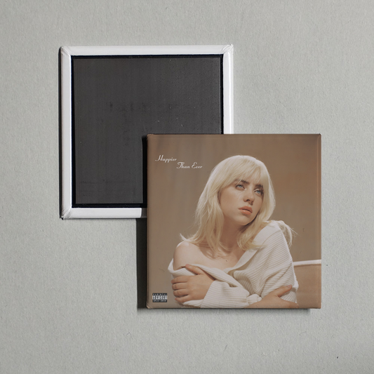 Billie Eilish - Happier Than Ever Album Cover Fridge Magnet