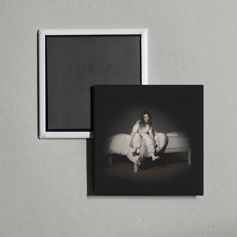 Billie Eilish - WHEN WE ALL FALL ASLEEP, WHERE DO WE GO Album Cover Fridge Magnet