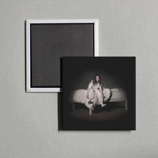 Billie Eilish - WHEN WE ALL FALL ASLEEP, WHERE DO WE GO Album Cover Fridge Magnet