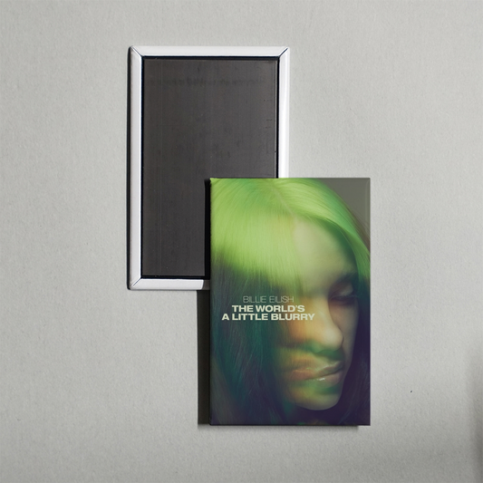 Billie Eilish The World's a Little Blurry Mini Movie Fridge Magnet