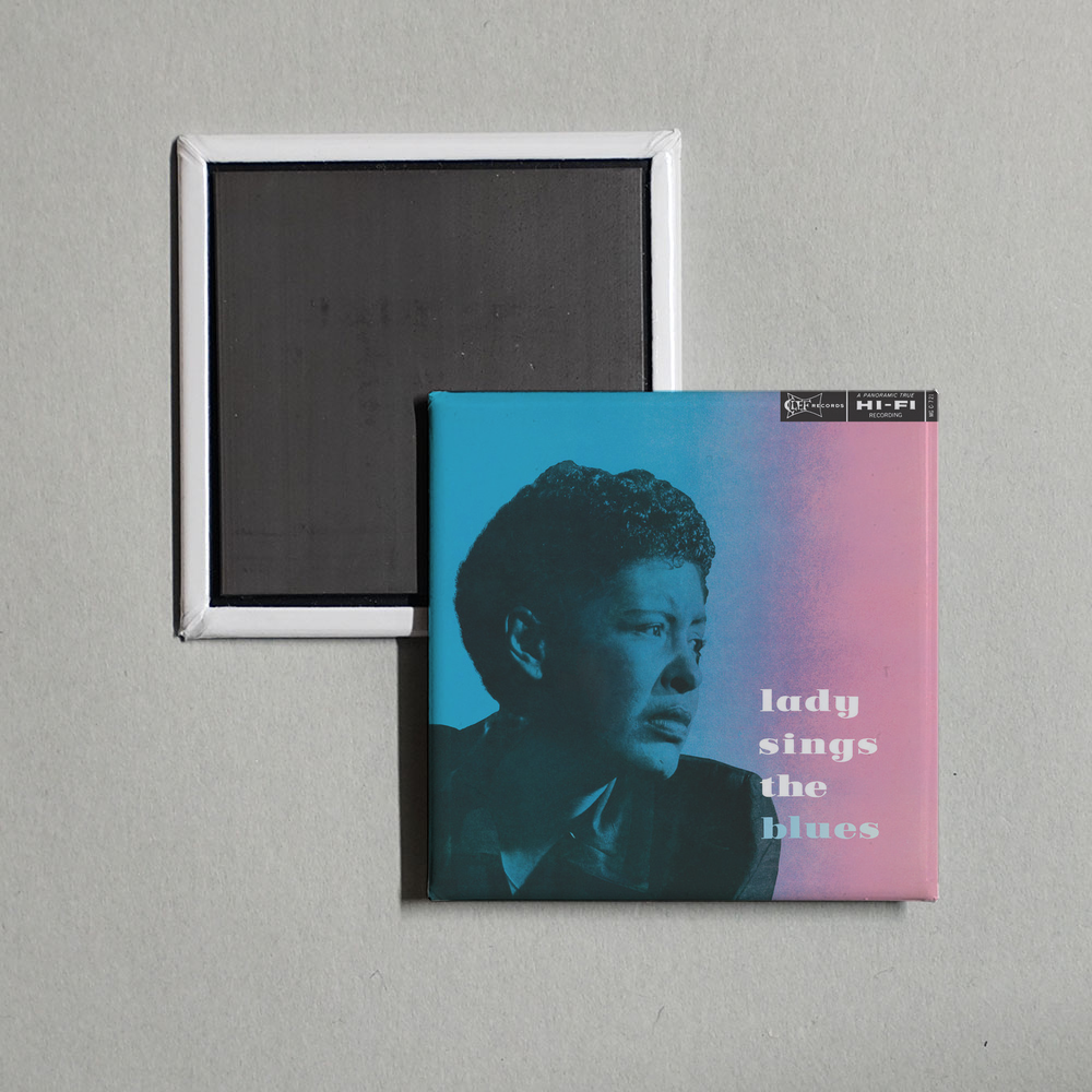 Billie Holiday - Lady Sings The Blues Album Cover Fridge Magnet