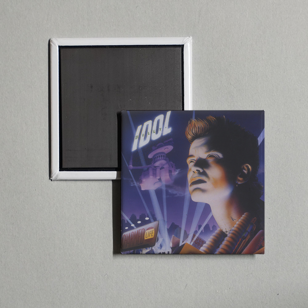 Billy Idol - Charmed Life Album Cover Fridge Magnet