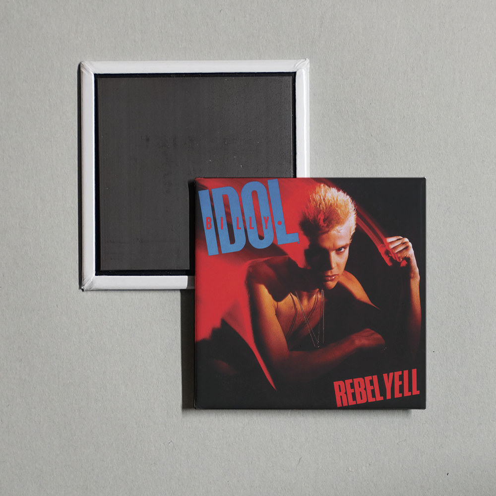 Billy Idol - Rebel Yell Album Cover Fridge Magnet