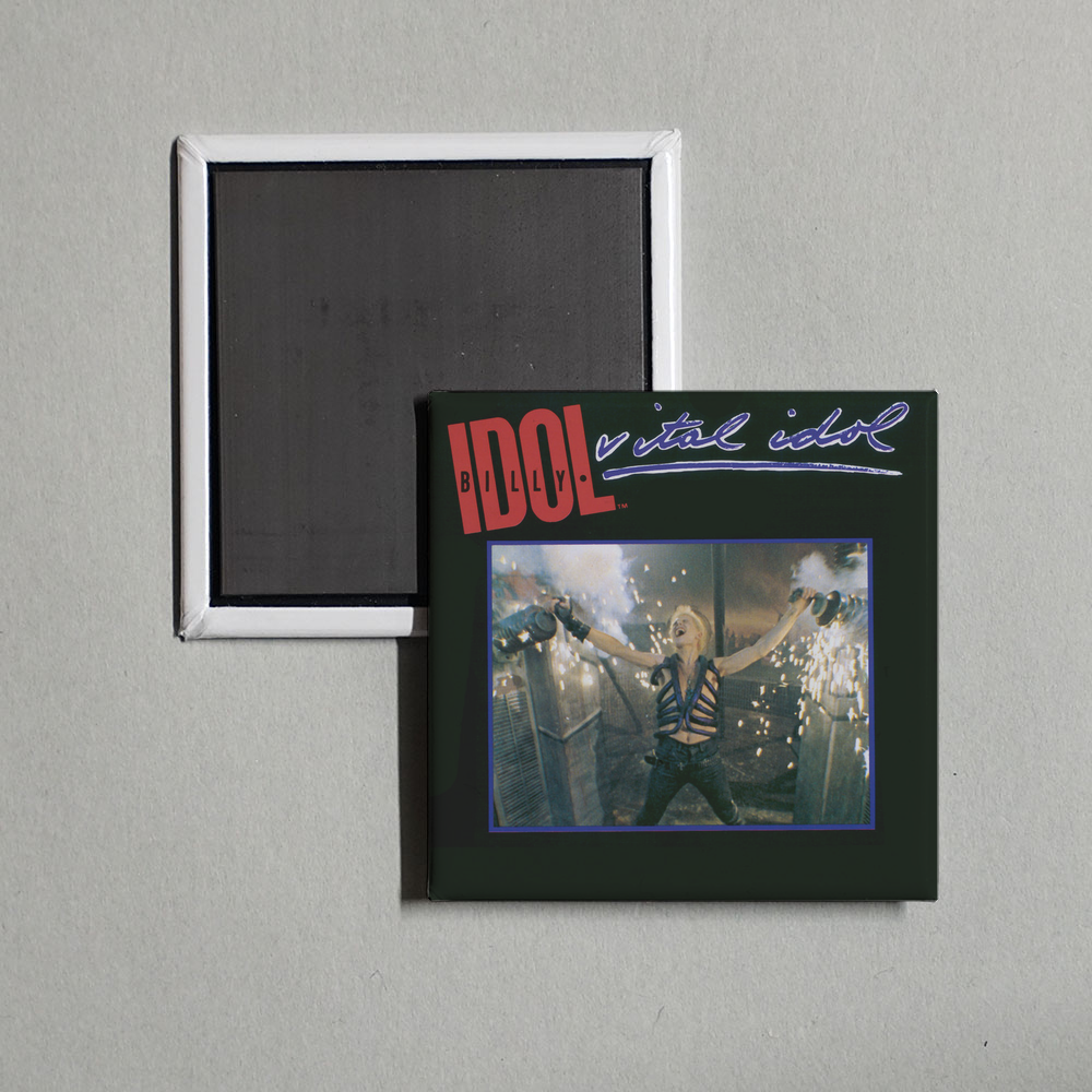 Billy Idol - Vital Idol Album Cover Fridge Magnet